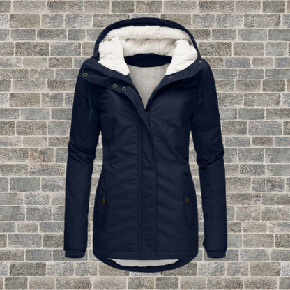 Winter Coat with Hood - Comfortable and Waterproof - Jackets ladies