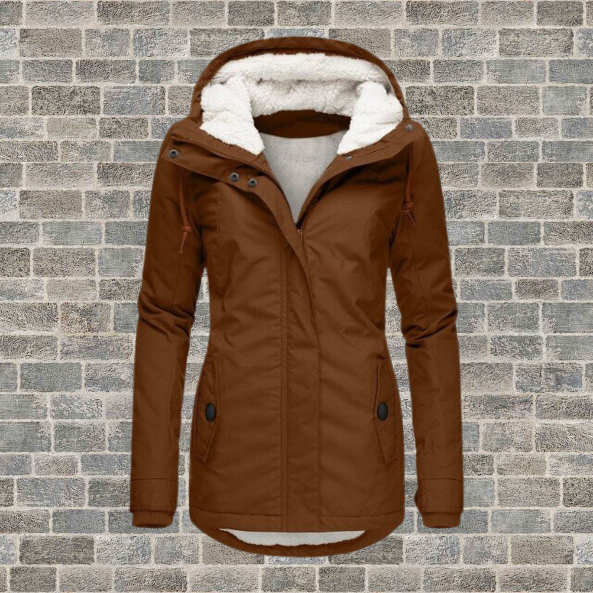 Winter Coat with Hood - image 2 of 7
