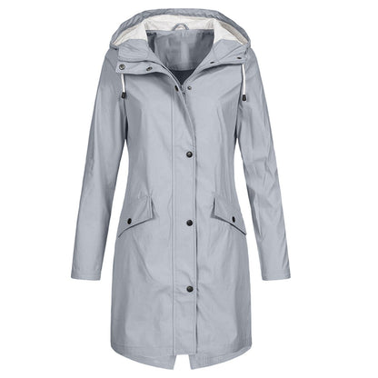 Waterproof Raincoat with Adjustable Hood - image 4 of 7