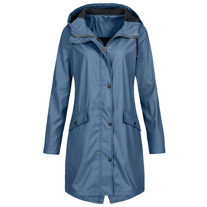 Waterproof Raincoat with Adjustable Hood - image 7 of 7