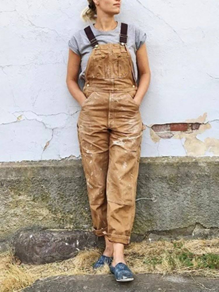Women's Dungarees | Adjustable Braces | Retro Style - Dresses & Jumpsuits ladies