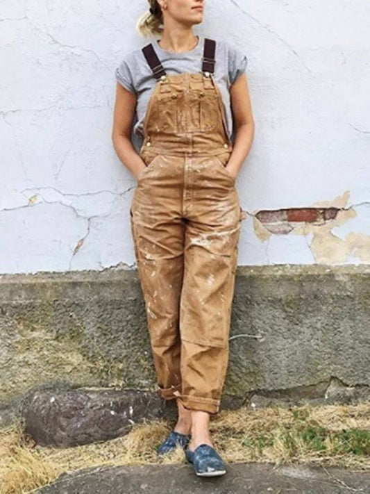 Women's Dungarees | Adjustable Braces | Retro Style - Dresses & Jumpsuits ladies