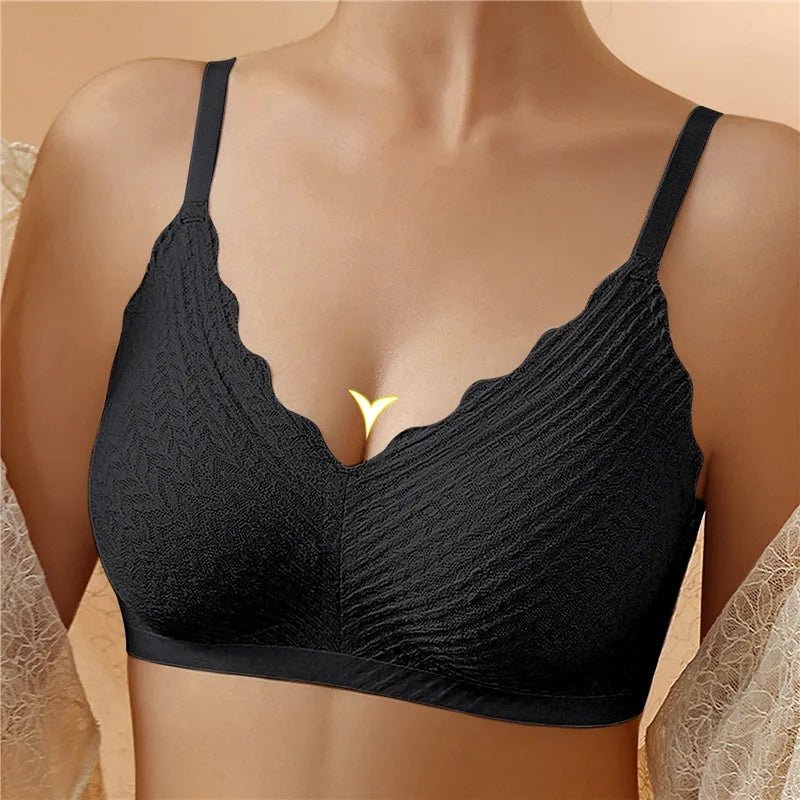Wireless Lace Bra - image 2 of 7