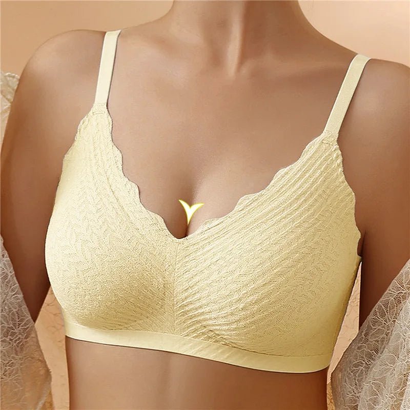 Wireless Lace Bra - image 5 of 7