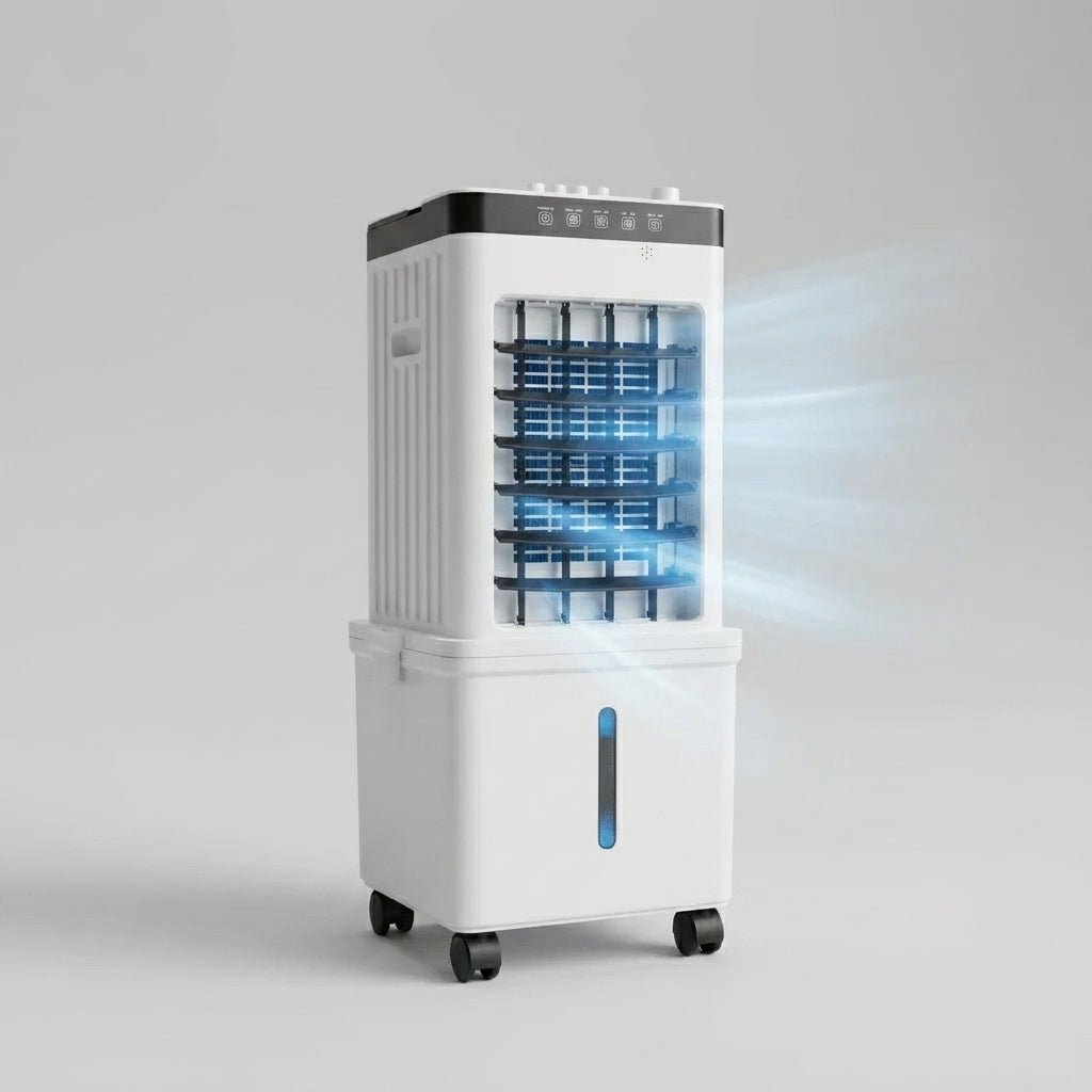 Portable 3-in-1 Air Conditioner: Air Cooler, Dehumidifier & Fan - image 2 of 5