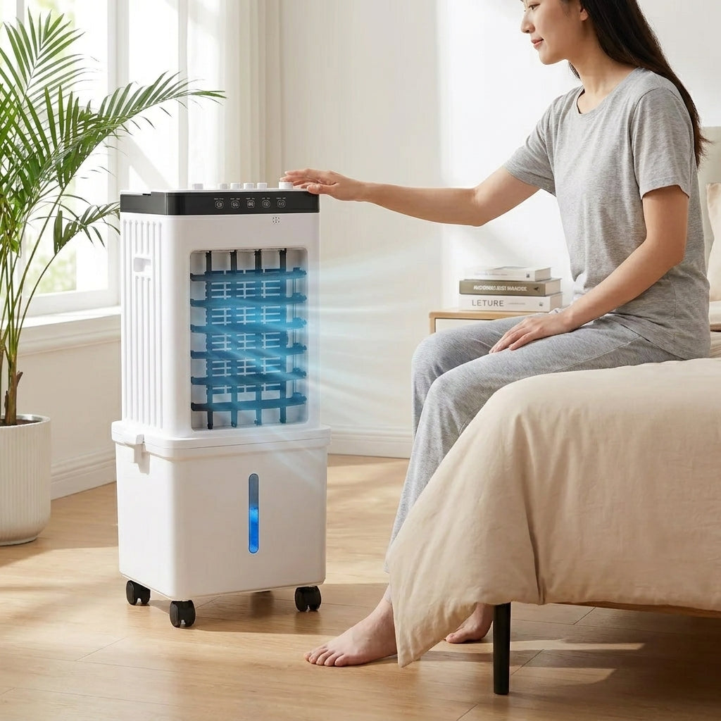 Portable 3-in-1 Air Conditioner: Air Cooler, Dehumidifier & Fan - image 4 of 5