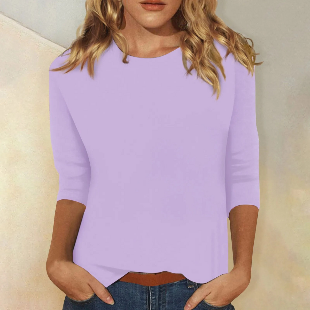 Women's Round Neck Shirt - image 3 of 6
