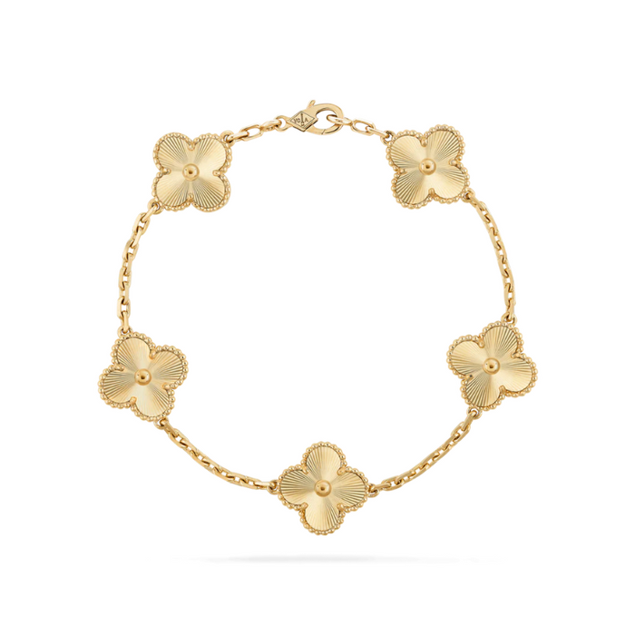 Charm Clover Bracelet - image 5 of 6