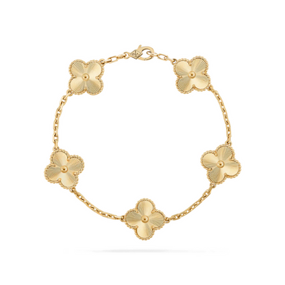 Charm Clover Bracelet - image 5 of 6