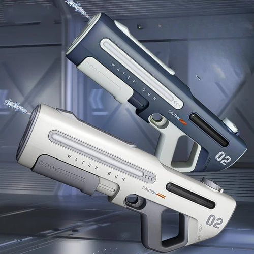 Powerful Water Gun with LED - White or Grey - Technology and Gadgets