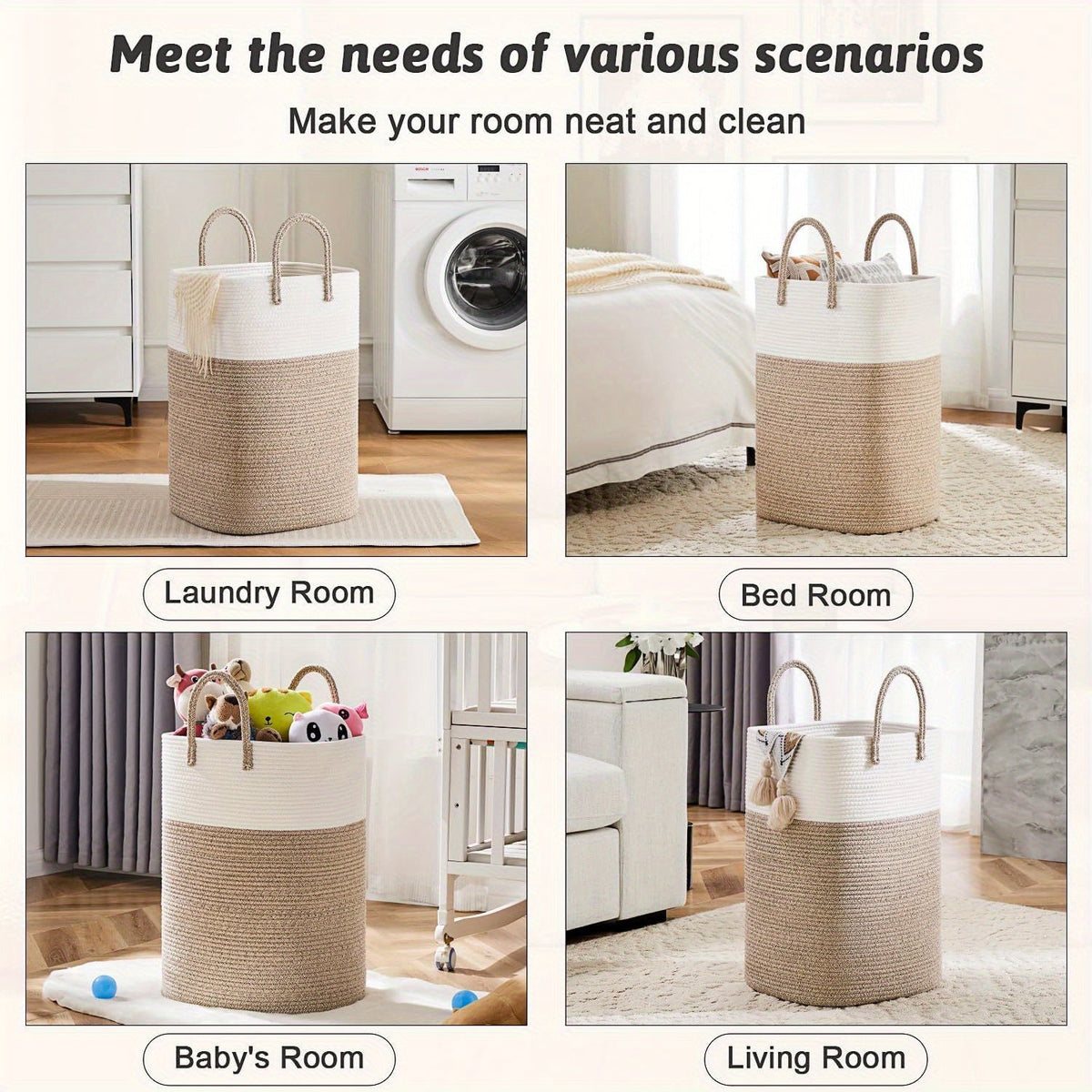 Extra Large Laundry Basket - image 6 of 12