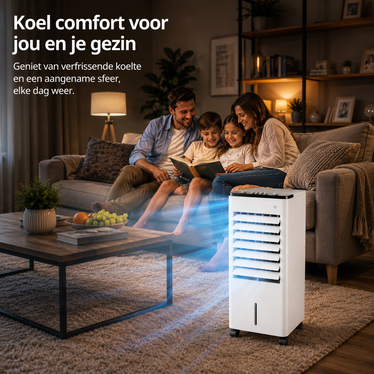 Portable Air Cooler & Humidifier with Remote Control - image 2 of 12