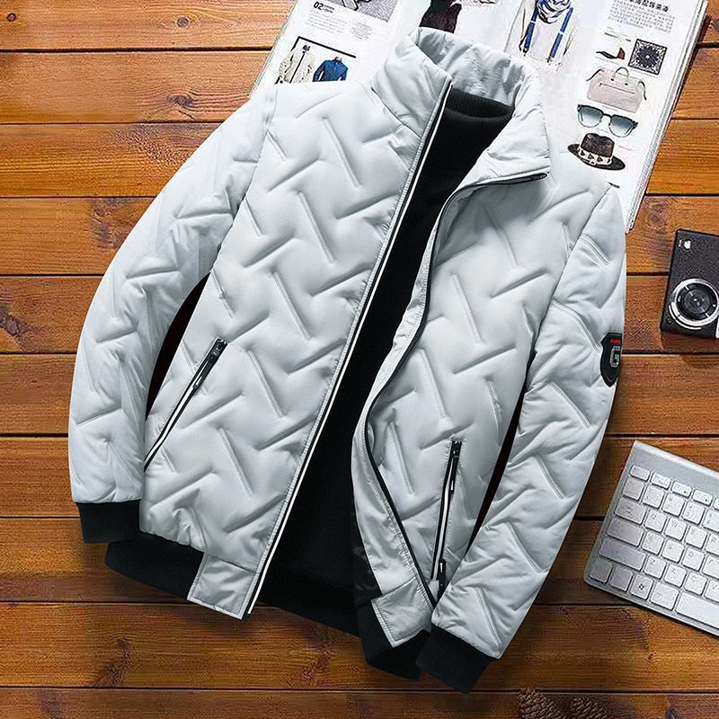 Quilted Men's Jacket - image 14 of 16