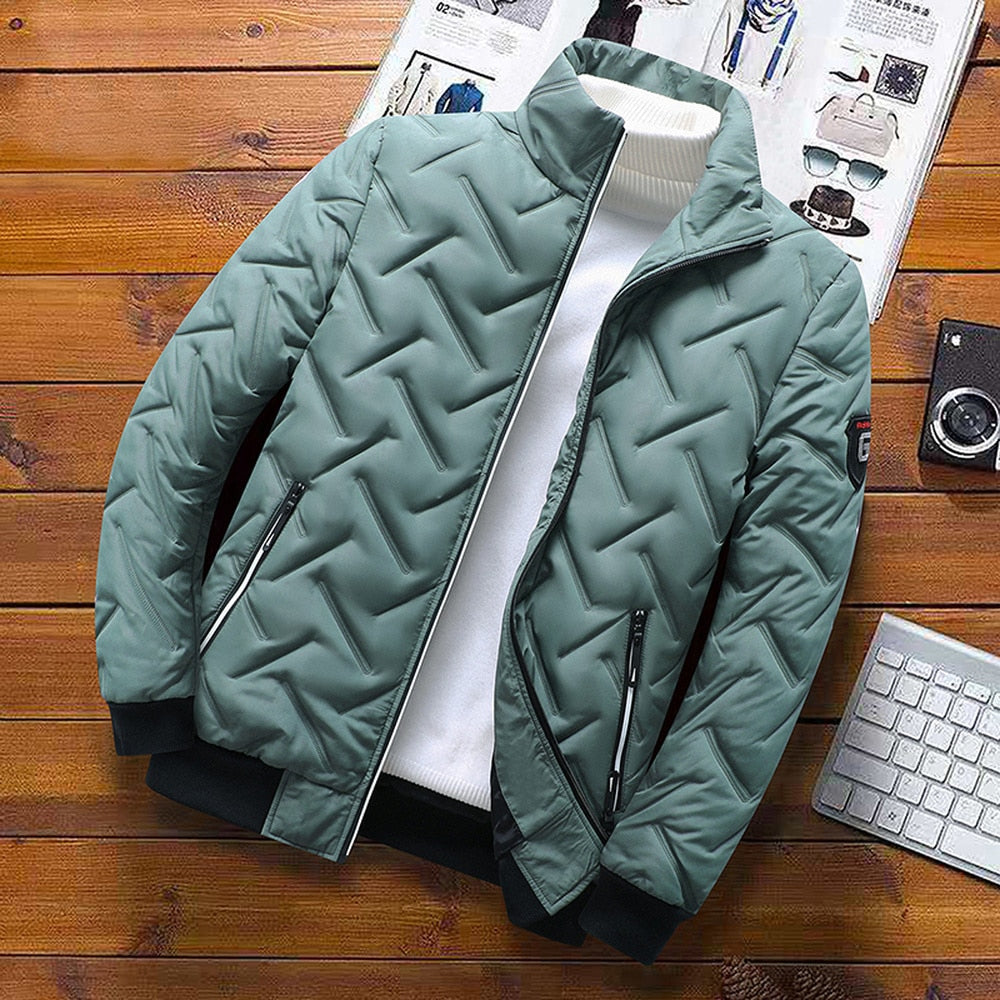 Quilted Men's Jacket - image 16 of 16