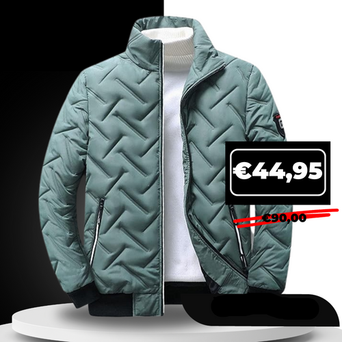 Quilted Men's Jacket - Comfort & Style - Men's jackets
