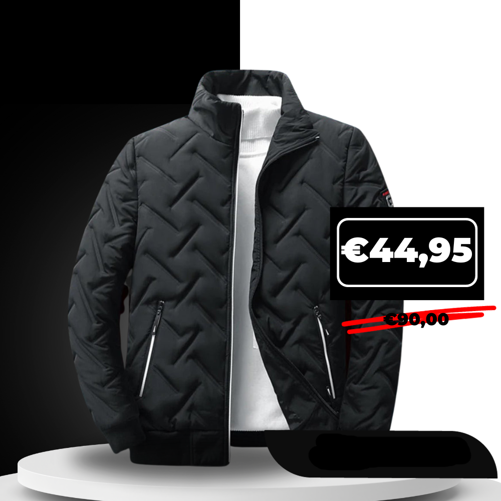 Quilted Men's Jacket - image 3 of 16