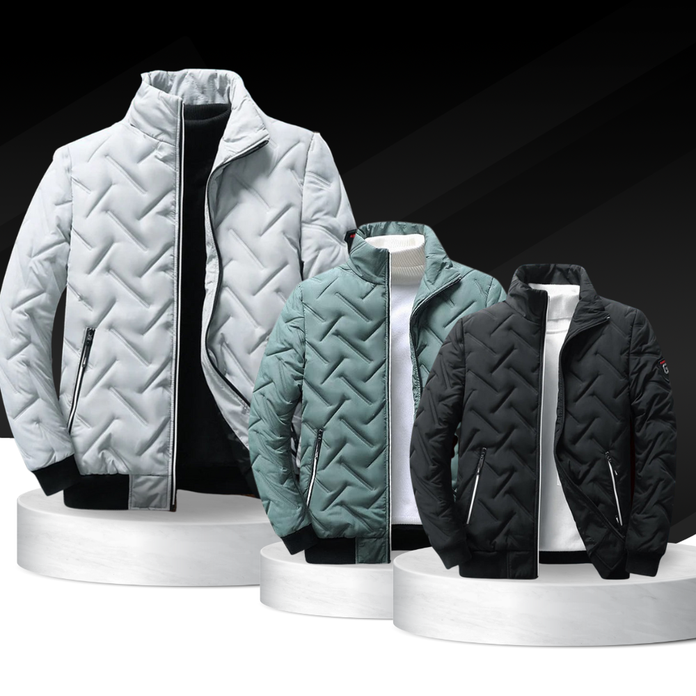 Quilted Men's Jacket - image 4 of 16