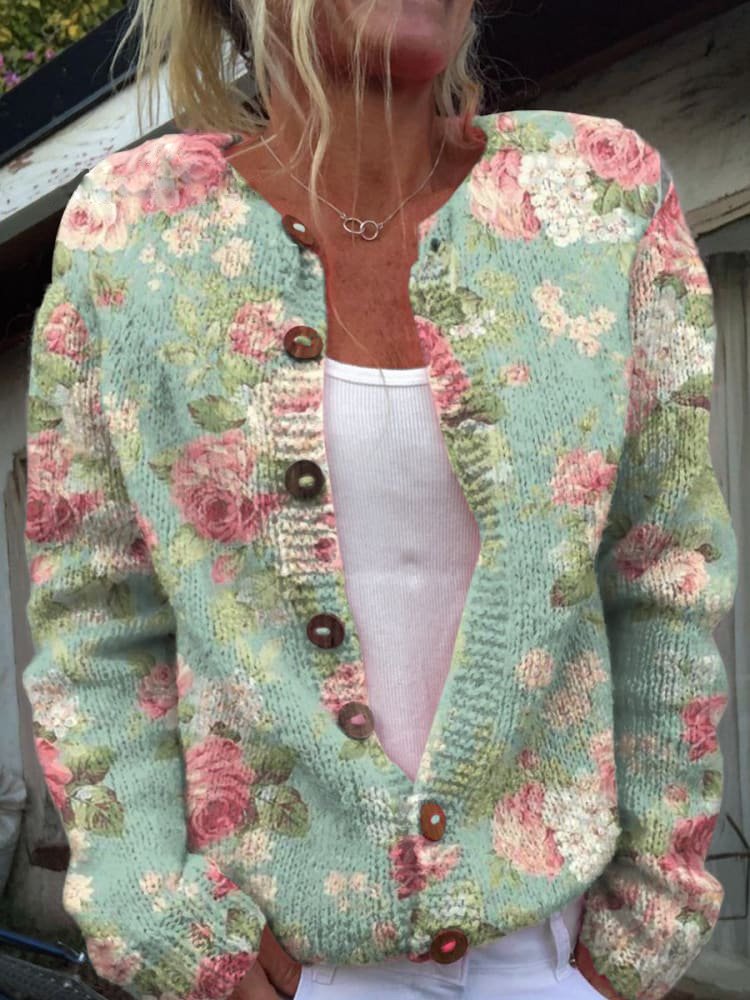 Women's Knitted Cardigan - image 5 of 7