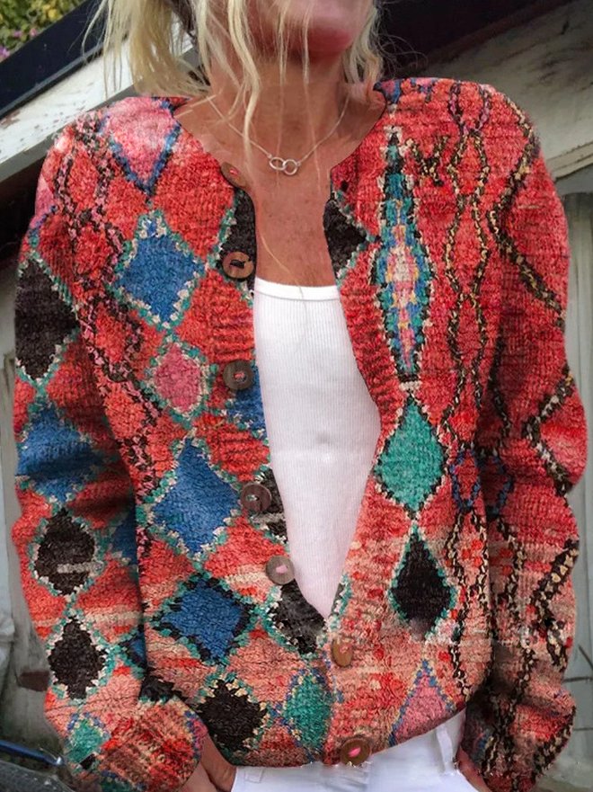 Women's Knitted Cardigan - image 6 of 7