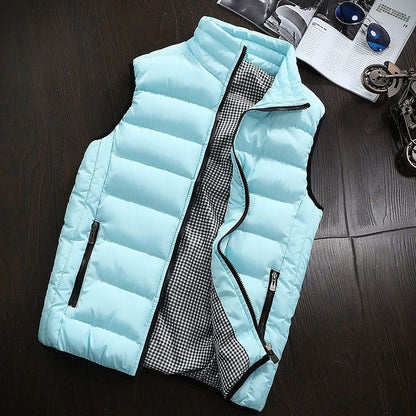 Padded Waterproof Men's Body Warmer - image 9 of 10