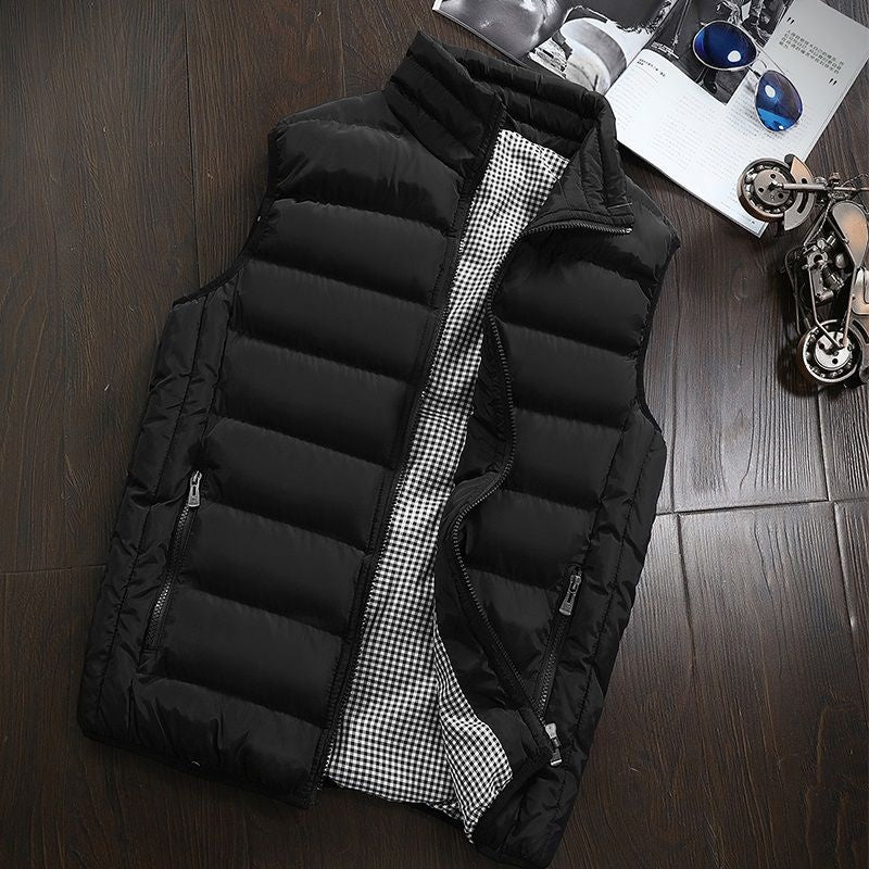 Padded Waterproof Men's Body Warmer - image 10 of 10