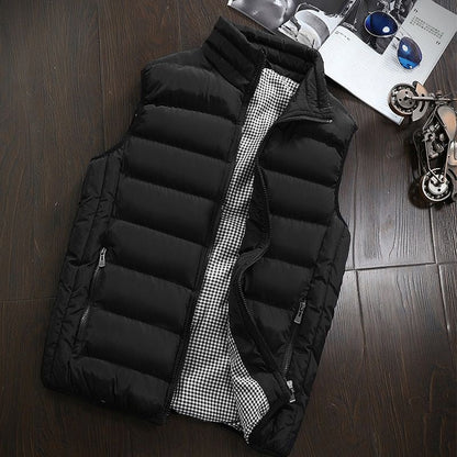 Padded Waterproof Men's Body Warmer - image 10 of 10