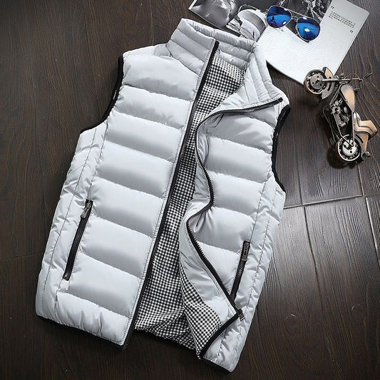 Padded Waterproof Men's Body Warmer - Style & Function - Men’s Vests & Blazers