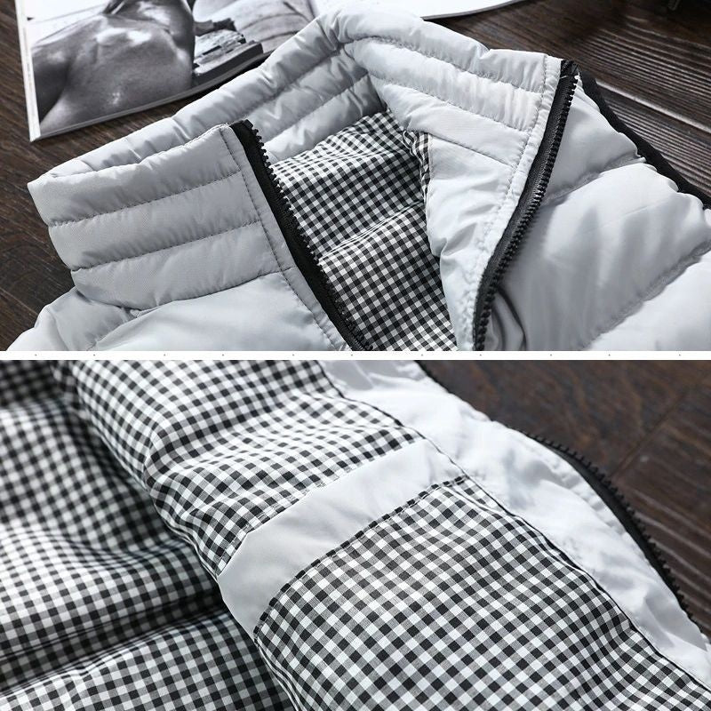 Padded Waterproof Men's Body Warmer - image 3 of 10