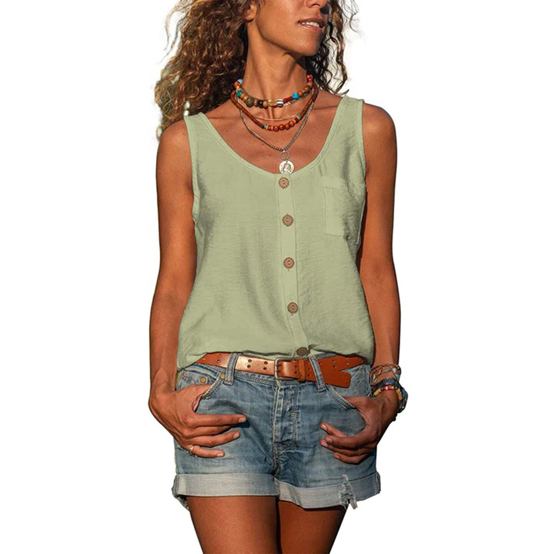 Summer Casual Sleeveless Top - image 5 of 7