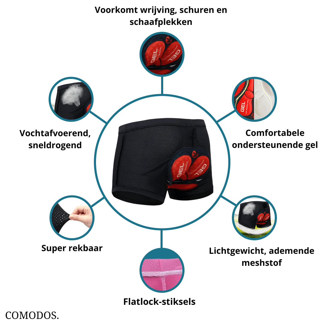 Men's Motorcycle Comfort Shorts - image 3 of 6
