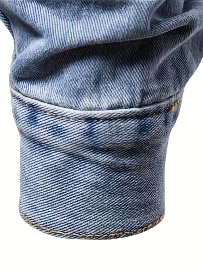 Men's Denim Jacket - image 3 of 7
