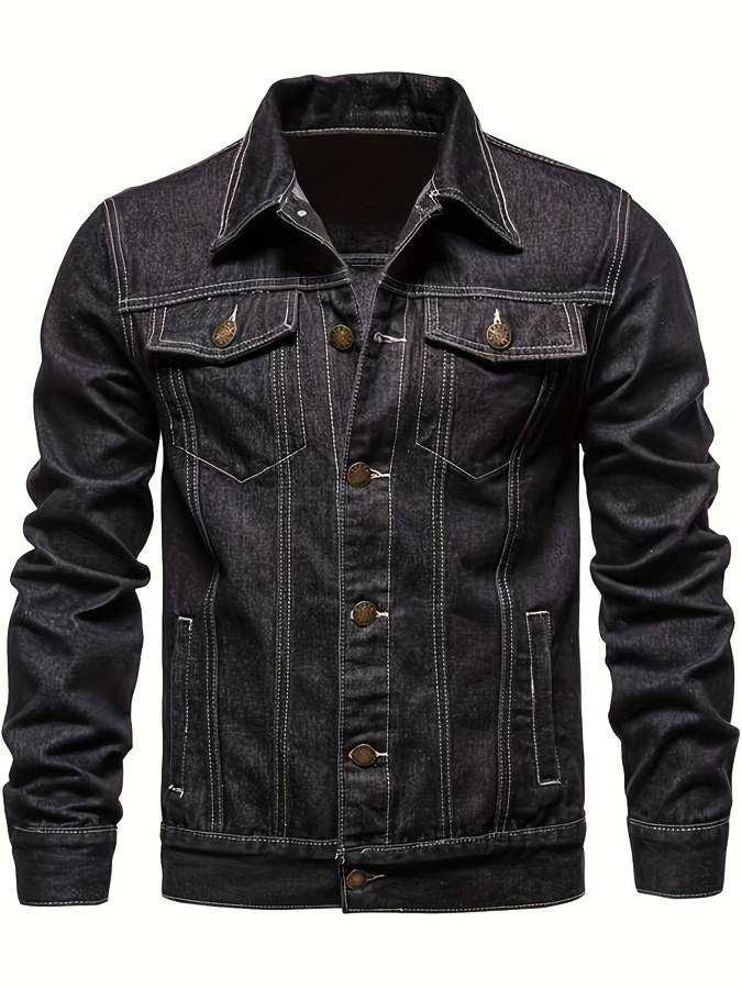 Men's Denim Jacket - image 6 of 7