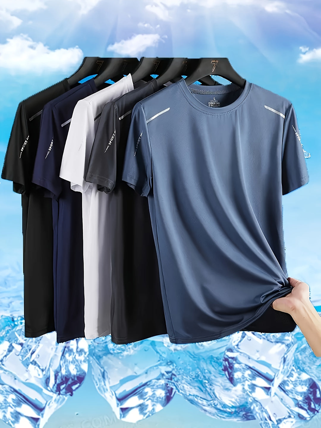 Men's Sports T-Shirts - image 5 of 6
