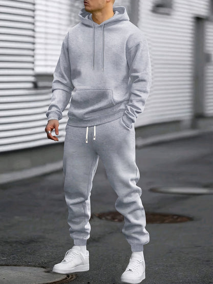 Men's Sports Set - Hoodie & Joggers | Comfortable & Breathable - Men's sets & suits