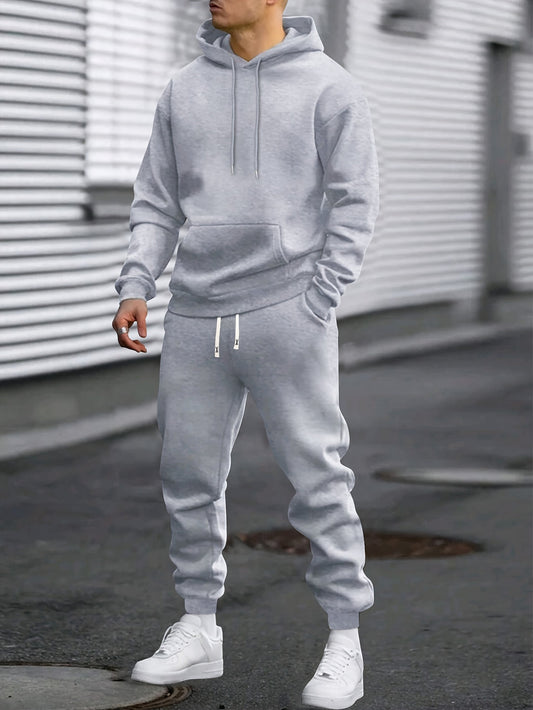 Men's Sports Set - Hoodie & Joggers | Comfortable & Breathable - Men's sets & suits