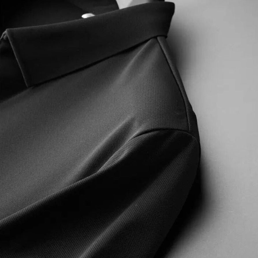 Men's Two-Piece Polo & Trouser Set Luxury - image 2 of 14