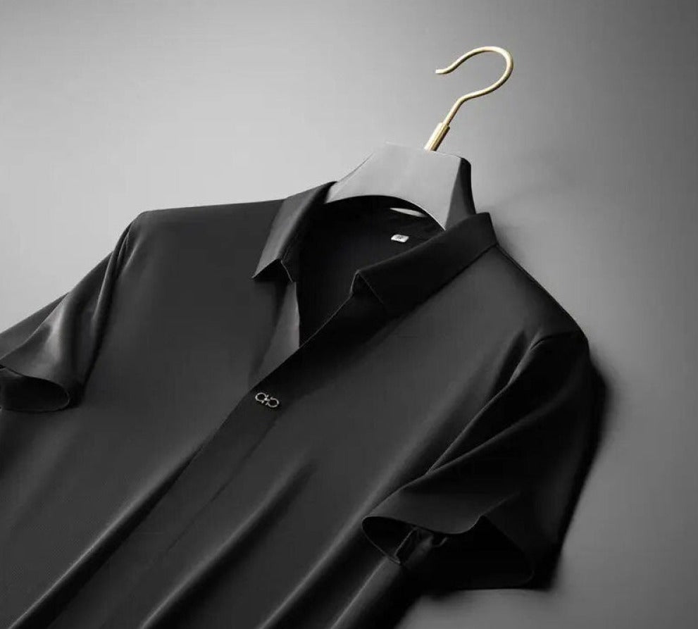 Men's Two-Piece Polo & Trouser Set Luxury - image 4 of 14