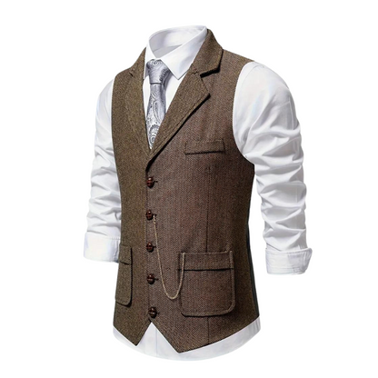 Men's Vintage Waistcoat - image 4 of 8