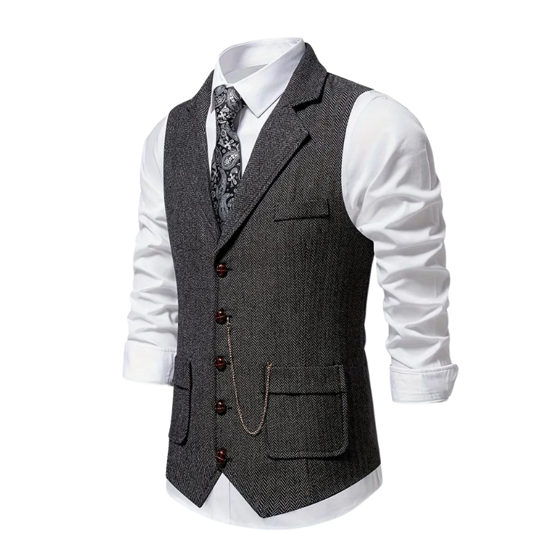 Men's Vintage Waistcoat - image 5 of 8