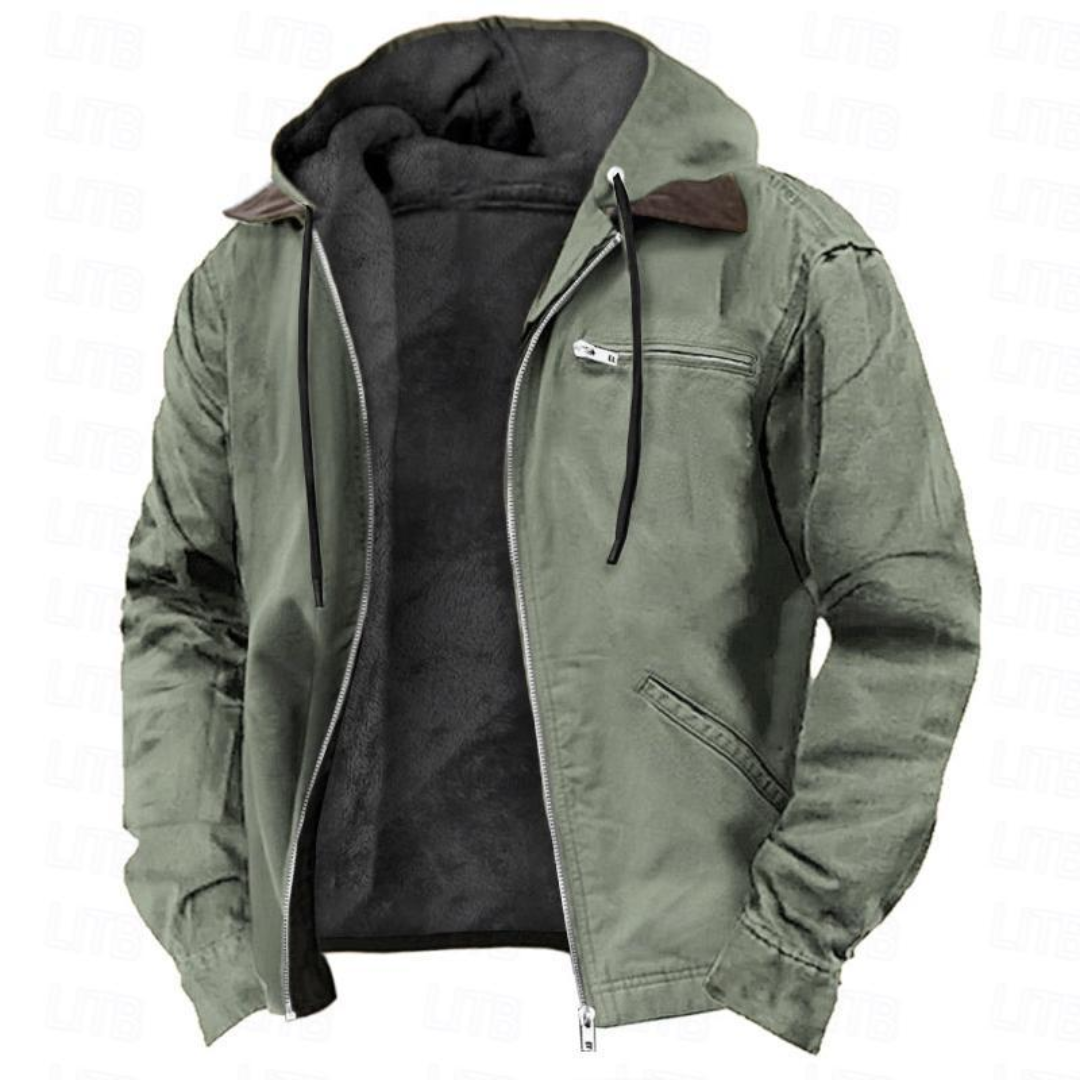 Refined Men's Winter Coat - image 2 of 4