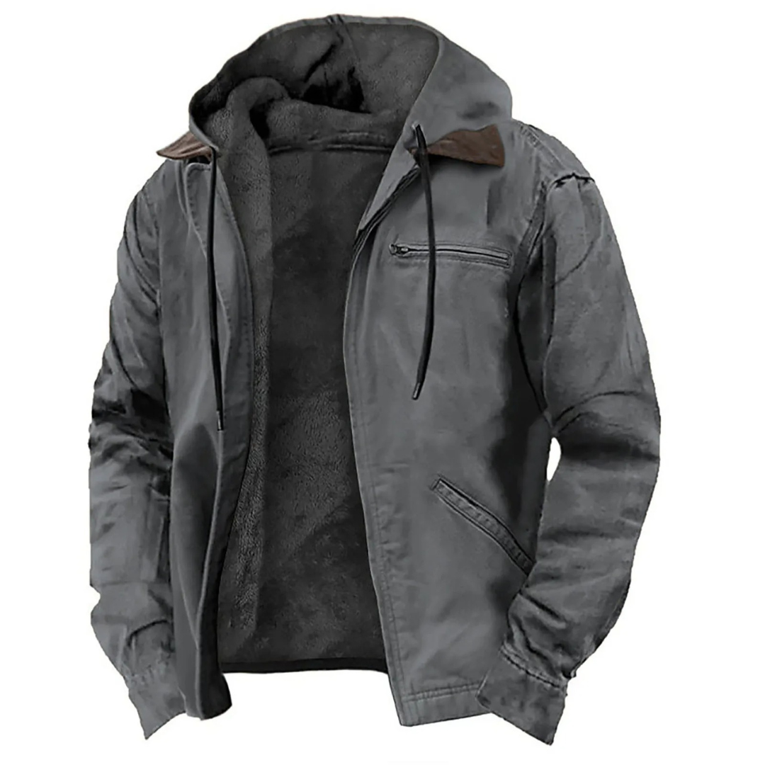 Refined Men's Winter Coat - image 3 of 4