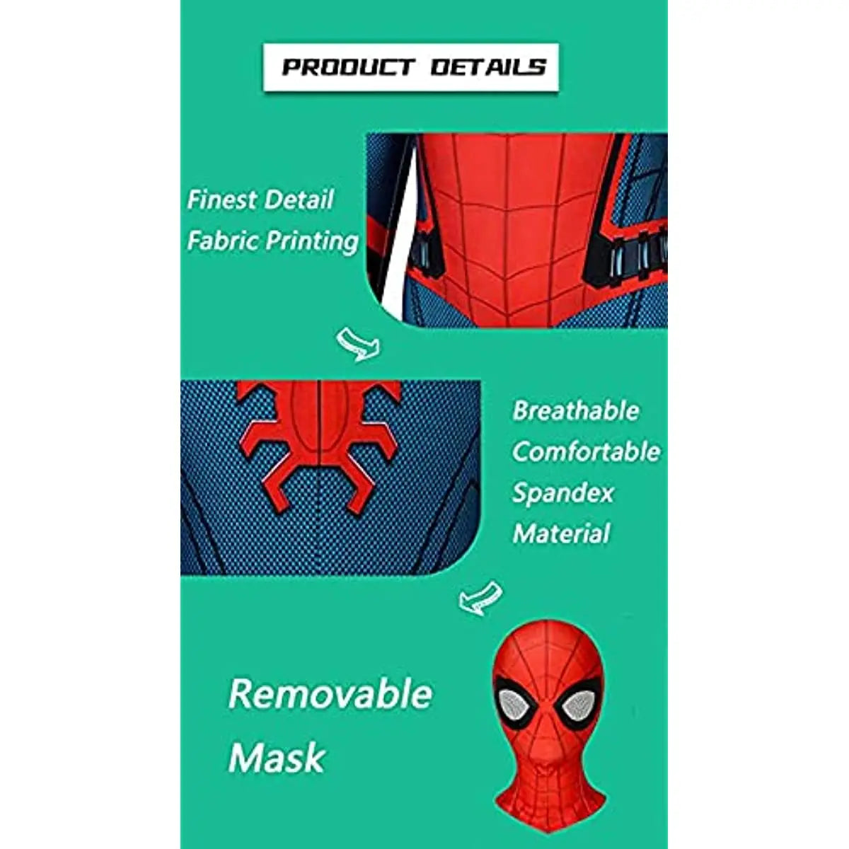 Spider Hero Children's Costume - image 5 of 6