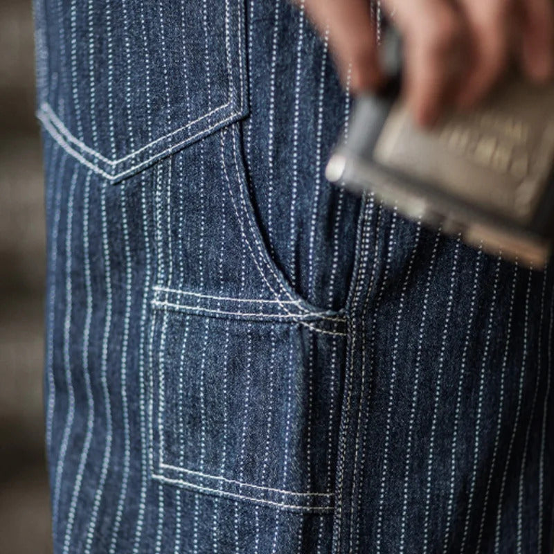 Indigo Denim Overalls - image 12 of 12