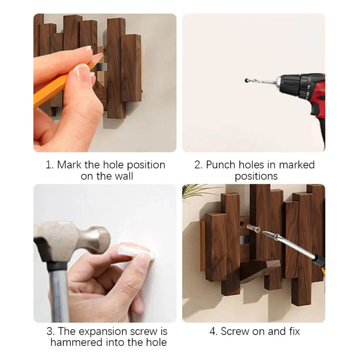 Piano-Style Coat Rack - image 7 of 8