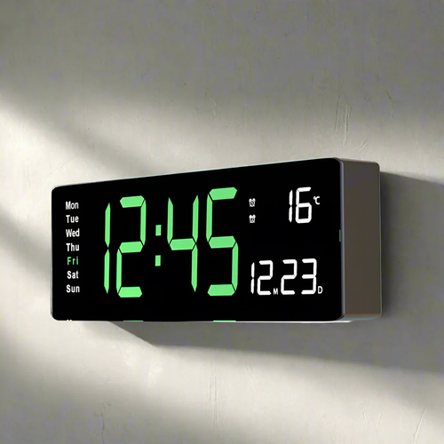Colourful Acrylic Digital Clock | Modern LED Clock With USB - Home products