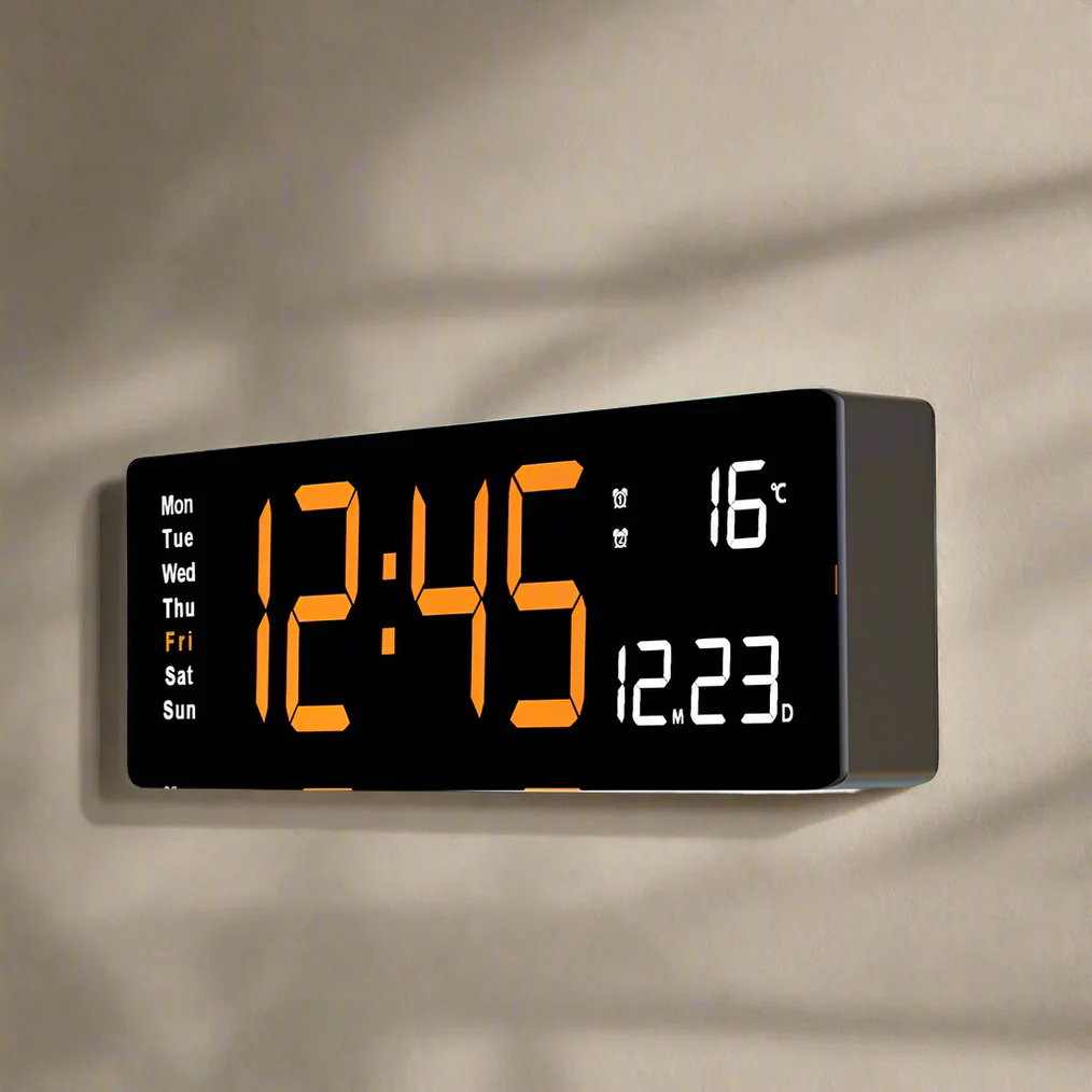 Colourful Acrylic Digital Clock - image 2 of 9