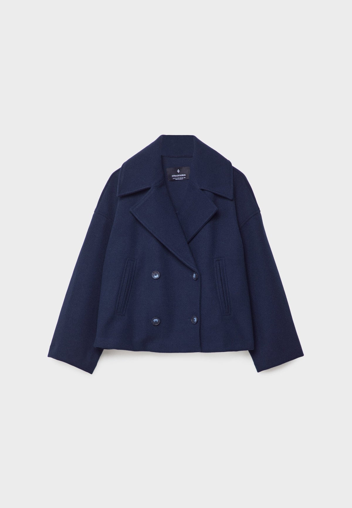 Short Double-Breasted Jacket - image 2 of 13