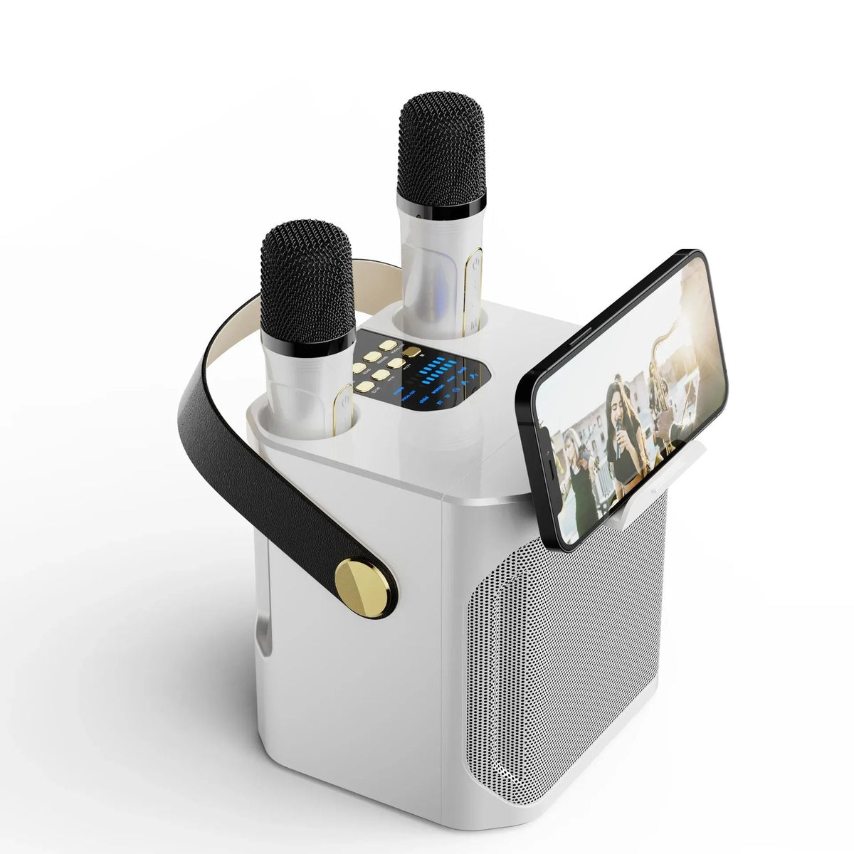 Powerful Portable Bluetooth Karaoke Speaker - 360° Surround - Technology and Gadgets