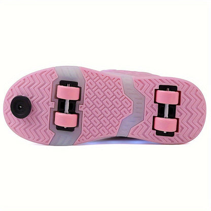 Rechargeable LED Wing Roller Skate Sneakers - image 4 of 15