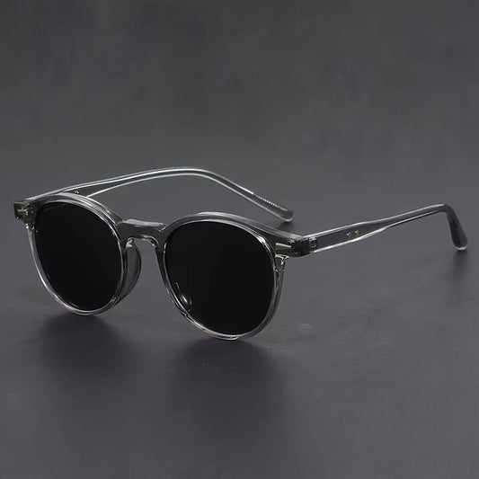 Men's Sunglasses | Lightweight Retro Round Frame | Tortoiseshell - Men’s Glasses